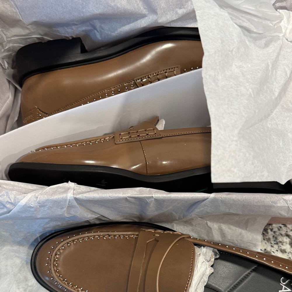 SARTO By Franco Sarto Brown Loafers - Picture 3 of 9